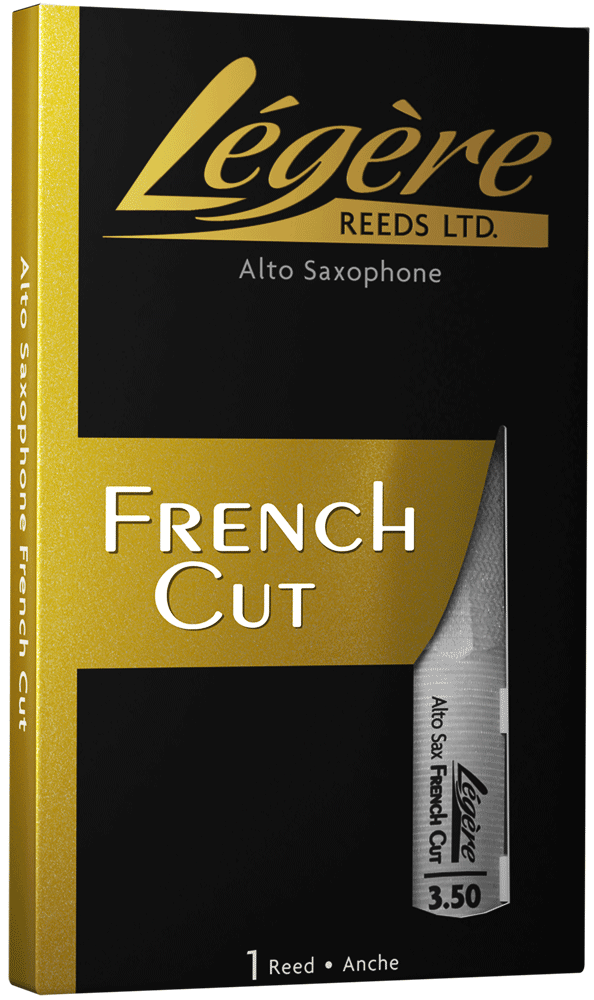 Legere Reeds French Cut Alto Saxophone Box Front